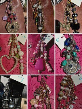 Elegant Handmade Bag Charms